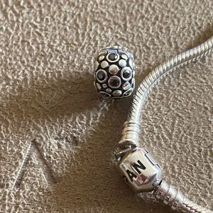 Pandora Silver Clasp Charm